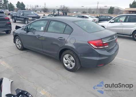 2015 Honda Civic Lx from USA, damaged, VIN 2HGFB2F53FH542881